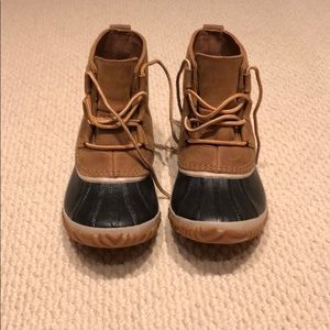 Sorel Out N About Leather Rain/Snow Duckboot